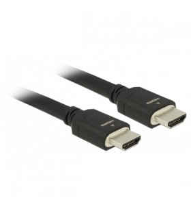 Cablu HDMI de viteză ultra mare DeLOCK 48 Gbps 8K 60Hz (negru, 5 metri)