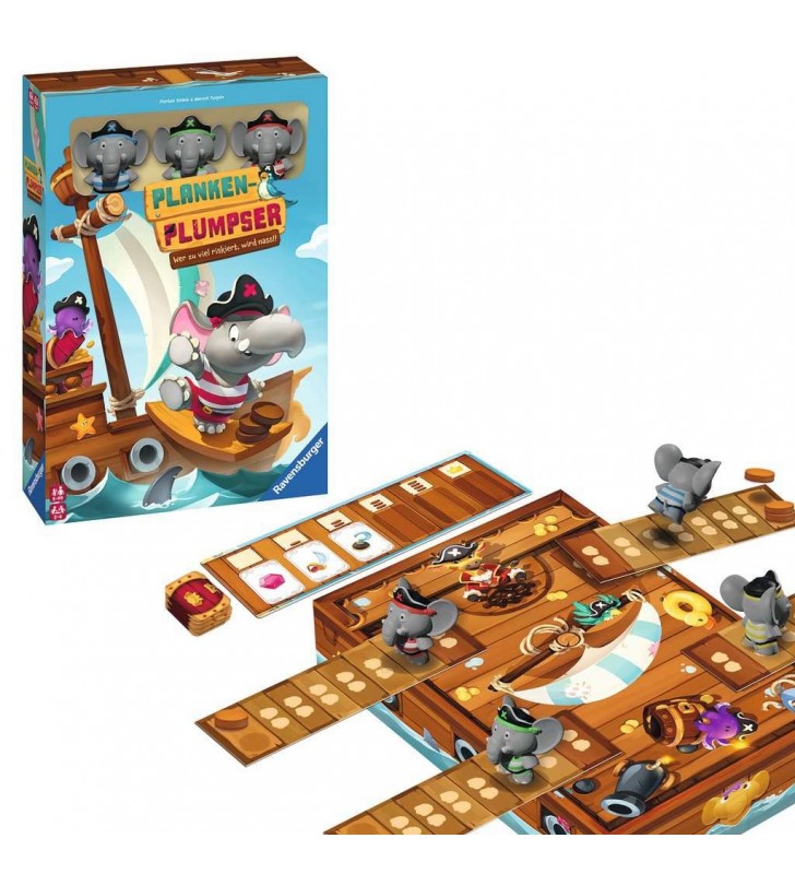 Ravensburger 22342 jocuri de societate Planken-Plumpser Joc de masă