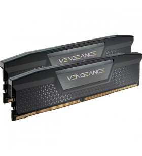 Corsair DIMM 96 GB DDR5-5200 (2x 48 GB) kit dual, memorie (negru, CMK96GX5M2B5200C38, Vengeance)