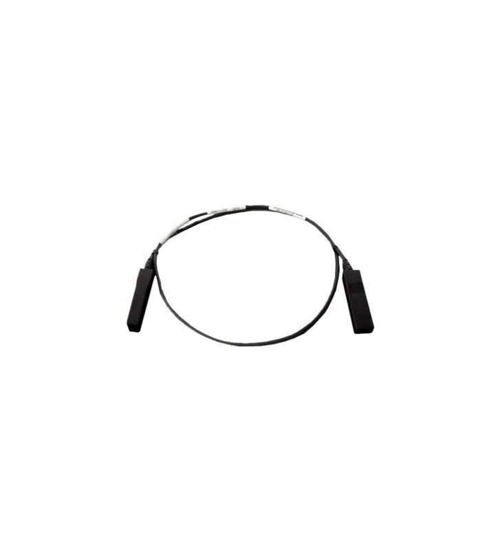 Dell 470-abbm cabluri din fibră optică 1 m sfp+ negru