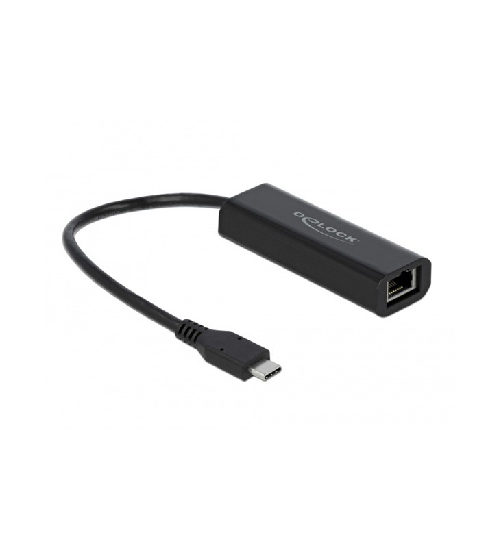 Adaptor USB DeLOCK, mufa USB C  mufa RJ 45