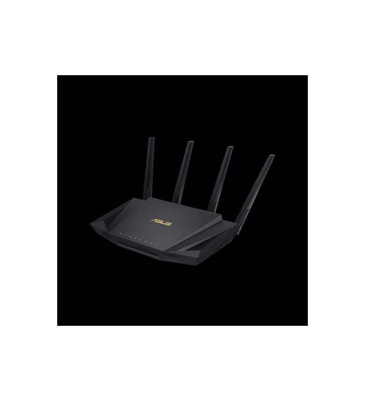 Asus rt-ax58u router wireless bandă dublă (2.4 ghz/ 5 ghz) gigabit ethernet
