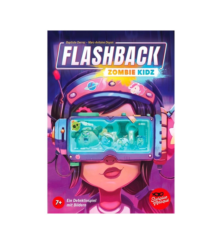 Asmodee Flashback: Joc de cărți Zombie Kidz