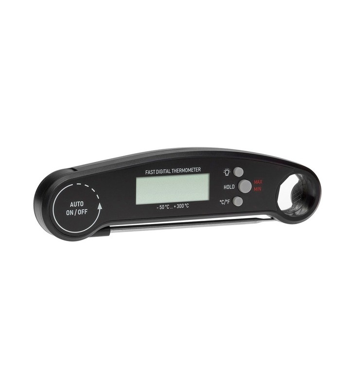 Termometru digital de bucătărie TFA 30.1061 (negru, sonda de introducere 110 mm)