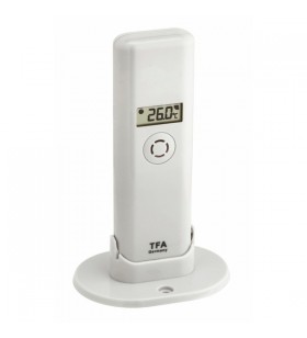 Transmițător termo-higro TFA WEATHERHUB, senzor de temperatură (alb, pentru sistemul TFA WEATHERHUB SmartHome)