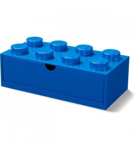 Room Copenhaga LEGO sertar birou 8 , cutie depozitare (albastru, nubs)