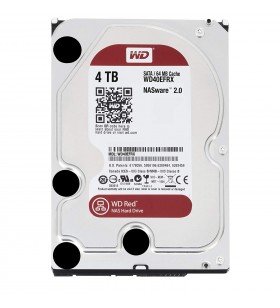 Hdd wd 4tb, 5400  64mb s-ata3 pt. nas, red, "wd40efrx"