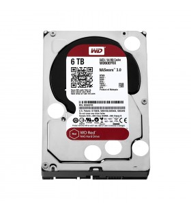 Hdd wd 6tb, 5400, 64mb s-ata3, pt. nas, red, intellipower "wd60efrx"