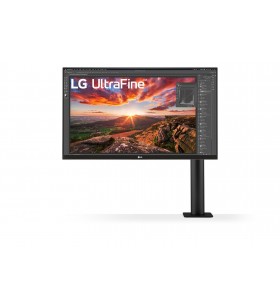 LG UltraFine Ergo 68,6 cm (27") 3840 x 2160 Pixel 4K Ultra HD LED Negru