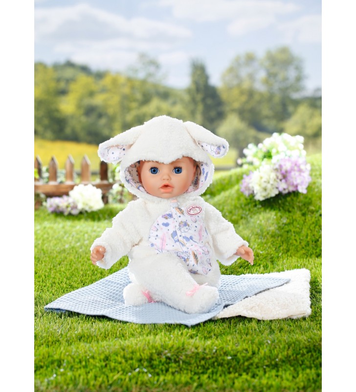 Baby Annabell Sheep Onesie 43cm Set haine păpușă