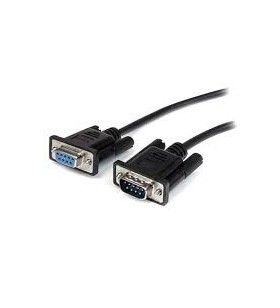 Kit serial interface cable, 6ft (db-9 to db-9) null modem