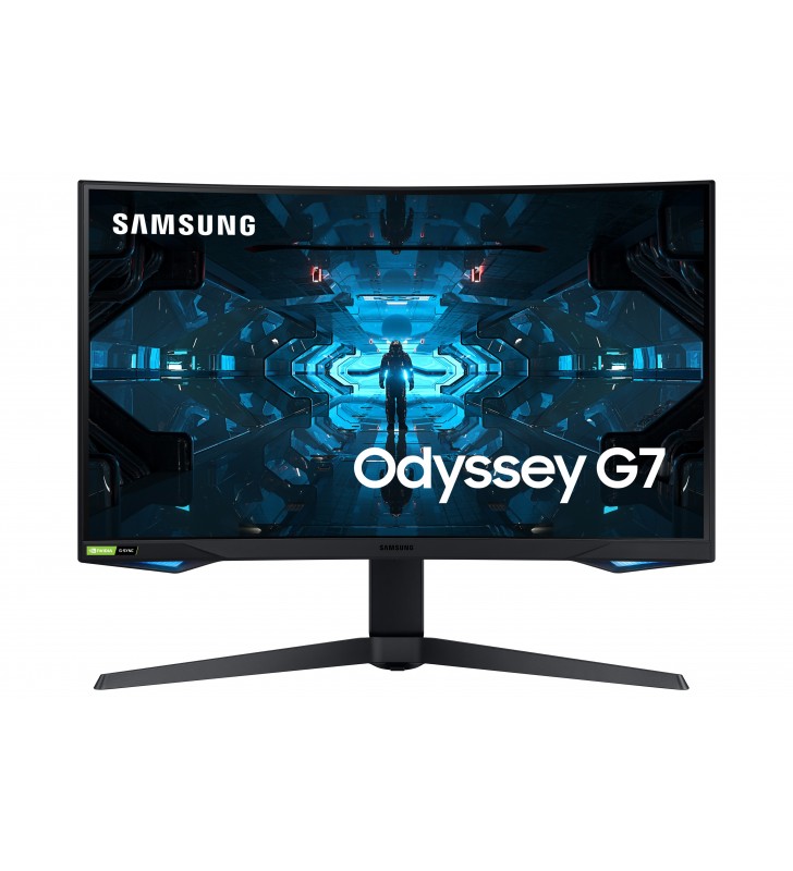 Samsung Odyssey C27G75TQSP 68,6 cm (27") 2560 x 1440 Pixel Wide Quad HD QLED Negru
