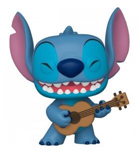 Funko POP! Disney - Stitch with Ukulele, figurina de jucarie (10,2 cm)