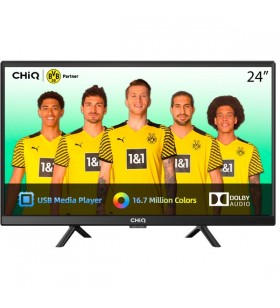 CHiQ 24G5L, televizor LED (61 cm (24 inchi), negru, WXGA, tuner triplu, SmartTV)