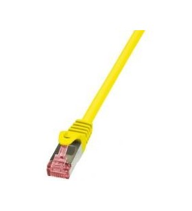 Logilink cq2037s logilink - patchcord cablu cat.6 s/ftp pimf primeline 1,00m, galben