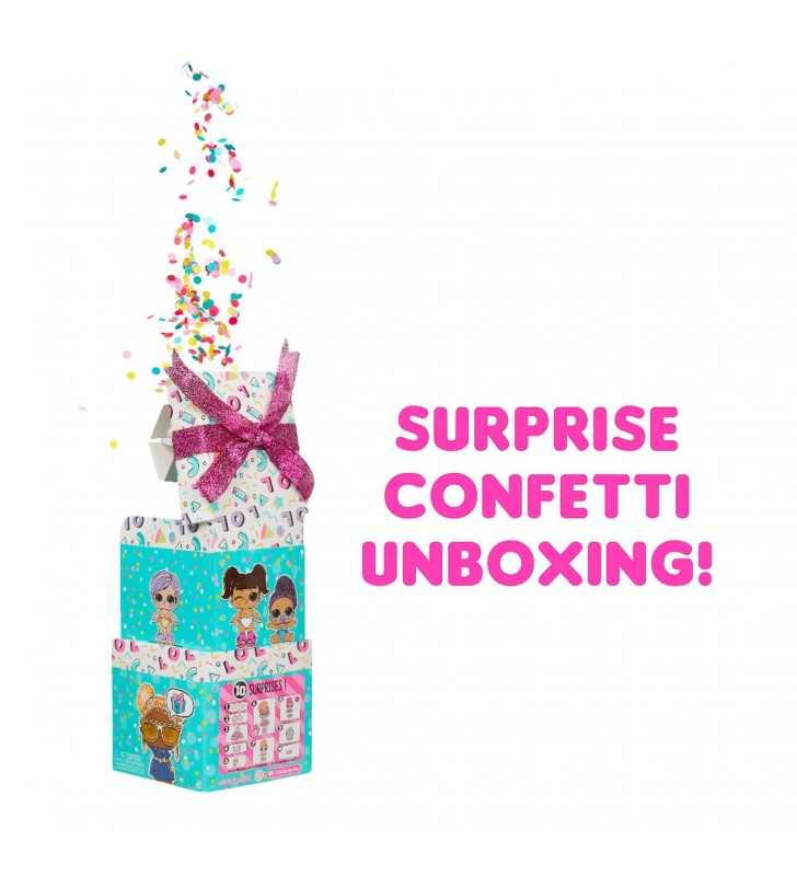 L.O.L. Surprise! Confetti Pop Birthday Sisters in PDQ