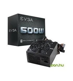 EVGA W1 600 80+ Alb 600W, sursa de alimentare PC (2x PCIe, 600 wați)