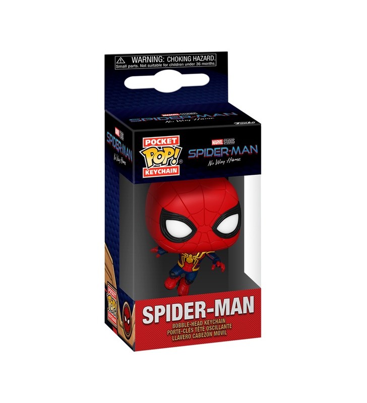 Funko POP! Breloc Marvel - Spider-Man: No Way Home, figurină de jucărie (10,2 cm)