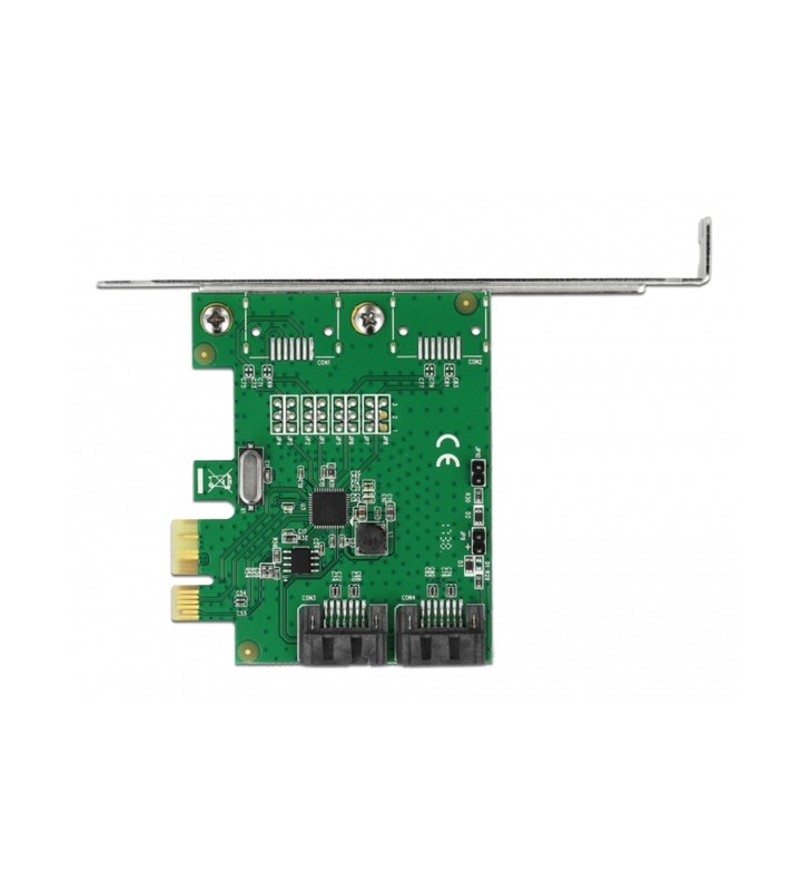 Card SATA PCI Express DeLOCK cu 2 porturi cu RAID, placă RAID