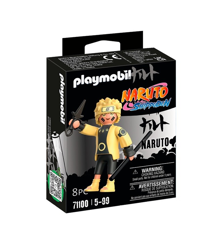 PLAYMOBIL 71100 Naruto Shippuden - Naruto Rikudou Sennin modă, jucărie de construcție