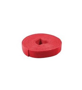 Logilink kab0052 logilink - cable strap, velcro tape, 4m, red