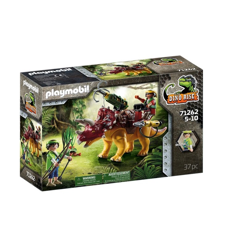 PLAYMOBIL 71262 Jucărie de construcție Dino Rise Triceratops