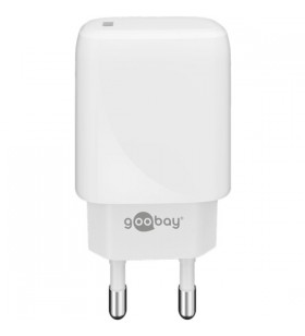 încărcător rapid goobay USB-C PD (livrare energie) (20 W) (alb)