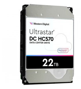 Ultrastar DC HC570 22TB, FestplatteHard disk WD Ultrastar DC HC570 de 22 TB (SATA 6Gb/s, 3,5", SE)Hard disk WD Ultrastar DC HC570 de 22 TB (SATA 6Gb/s, 3,5", SE)