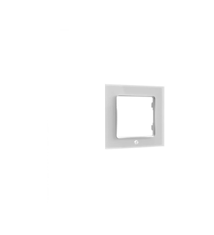 Shelly Wall Frame 1, coperta (alb, pentru comutator de perete)