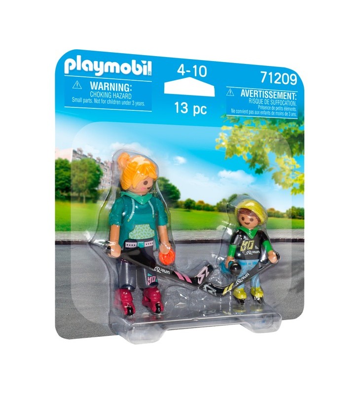 PLAYMOBIL 71209 Jucărie de construcție cu hochei în linie DuoPack