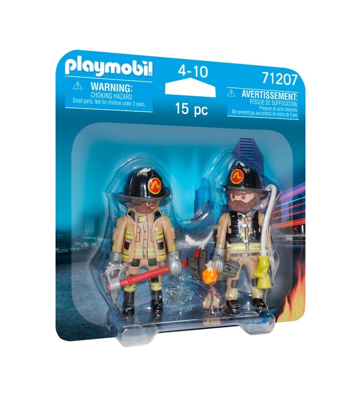 PLAYMOBIL 71207 DuoPack pompieri, jucarii de constructie
