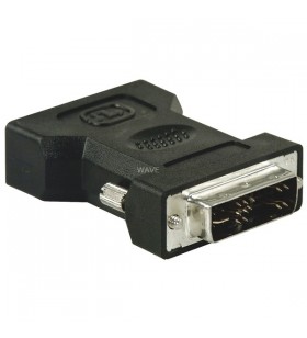 adaptor pentru monitor goobay (negru, mufă DVI-I - mufa VGA, vrac)