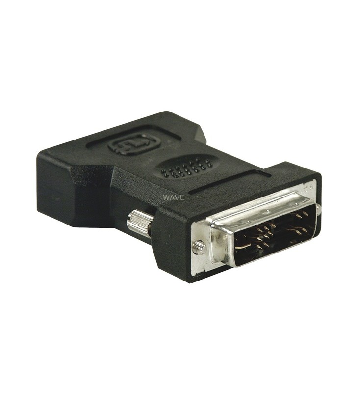 adaptor pentru monitor goobay (negru, mufă DVI-I - mufa VGA, vrac)