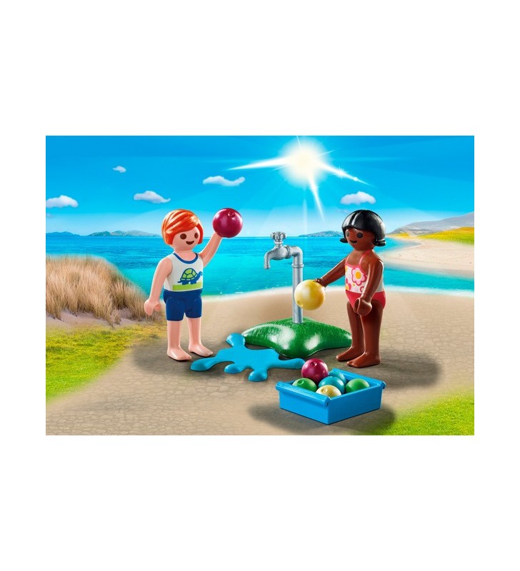 PLAYMOBIL 71166 specialPlus copii cu baloane cu apa, jucarii de constructie