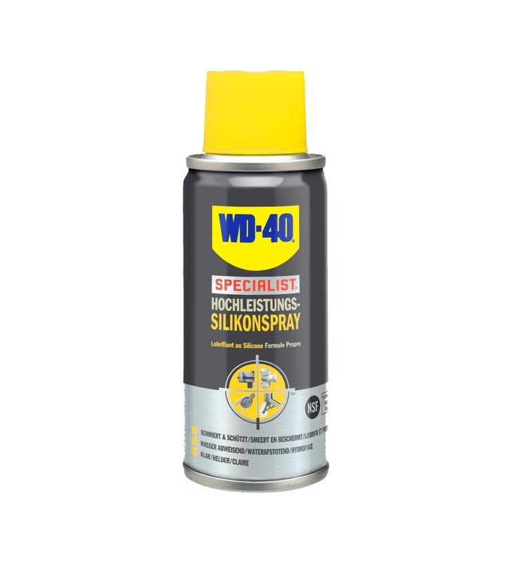 WD-40 SPECIALIST spray cu silicon de înaltă performanță, 100 ml, lubrifiant