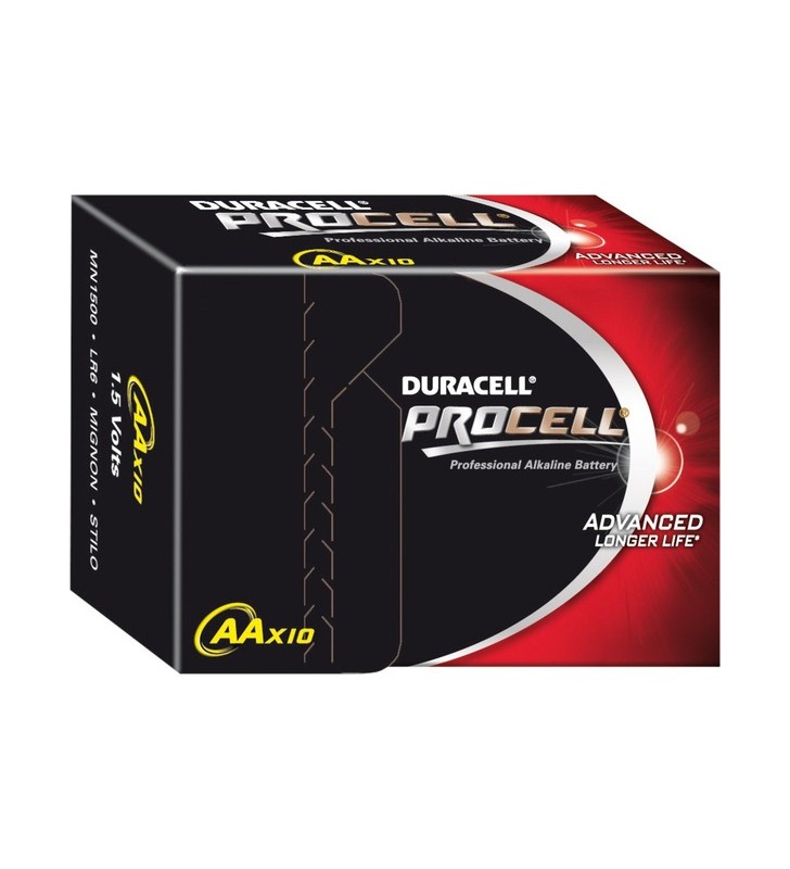 Duracell Procell Intense AA 10s, baterie (10 bucăți, AA Mignon)