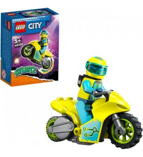 Jucărie de construcție LEGO 60358 City Cyber ​​​​Stunt Bike
