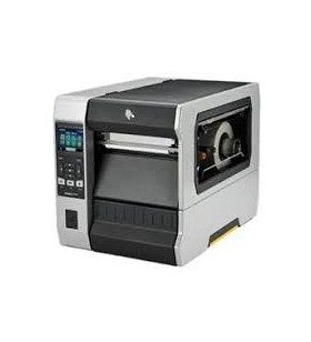 Tt printer zt620 6", 300 dpi, euro and uk cord, serial, usb, gigabit ethernet, bluetooth 4.0, usb host, tear, color, zpl