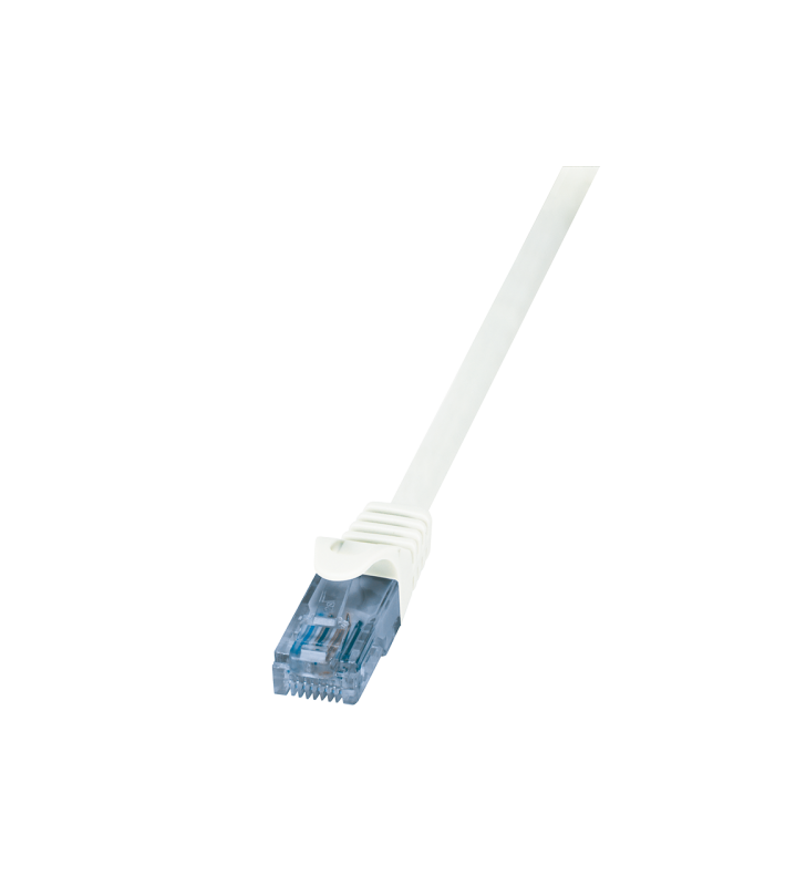 Logilink cp3051u logilink - patch cable cat.6a 10ge home u/utp econline white 2,00m