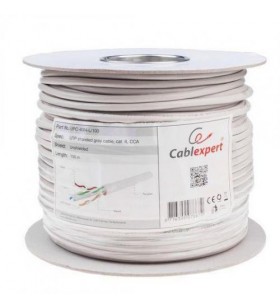 Gembird upc-6004se-sol-y gembird utp solid unshielded gray cable, cca, cat. 6, 305m, yellow