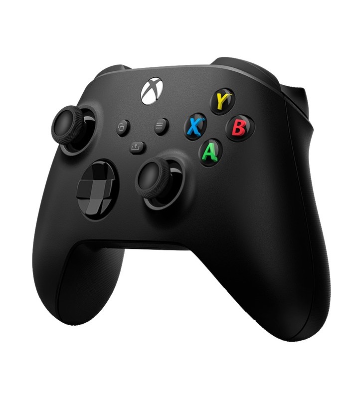 Controler wireless Microsoft Xbox, gamepad (negru, negru de fum)