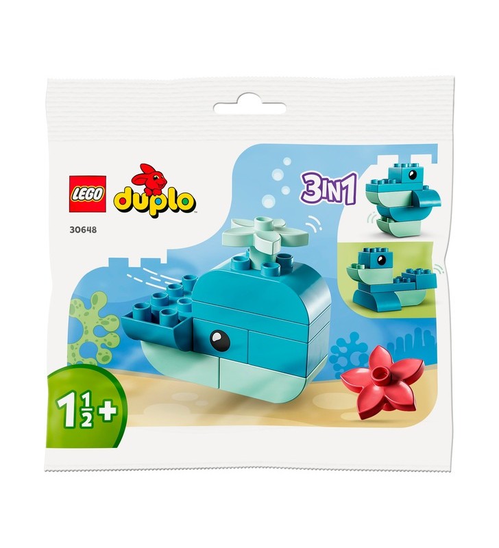 LEGO 30648 DUPLO Prima mea jucărie de construcție cu balenă