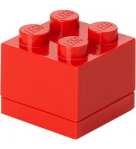 Room Copenhaga LEGO Mini Box 4 roșu, cutie de depozitare