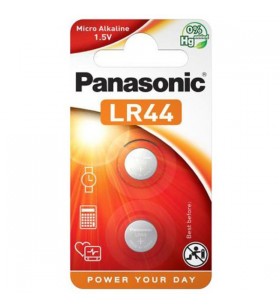 Panasonic Micro Alkaline LR44, baterie (argint, LR44, 6 bucăți)