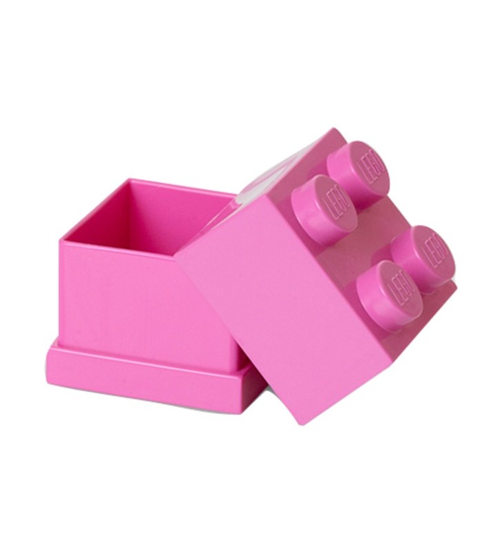 Room Copenhaga LEGO Mini Box 4 roz, cutie de depozitare (roz)