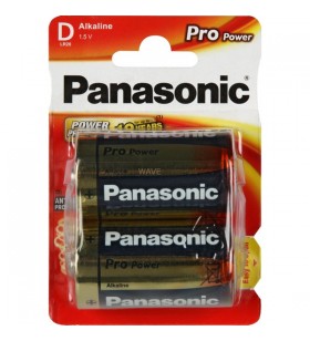 Panasonic Pro Power Gold D LR20PPG/2BP, baterie