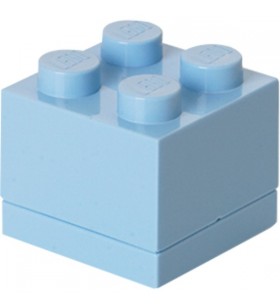 Lego mini box 4 hellroyalblau, auRoom Copenhaga LEGO Mini Box 4 albastru regal deschis, cutie de depozitarefbewahrungsbox