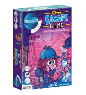 Clementoni Escape Game - Laboratorul Dr. Frank, joc de petrecere