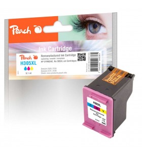 Peach H305XL cartușe cu cerneală 1 buc. Compatibil Productivitate Înaltă (XL) Cyan, Magenta, Galben