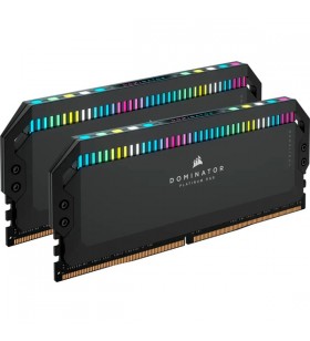 DIMM 32 GB DDR5-7200 (2x 16 GB) Dual-Kit, Corsair DIMM 32 GB DDR5-7200 (2x 16 GB) kit dual, memorie (negru, CMT32GX5M2X7200C34, Dominator Platinum, XMP)Arbeitsspeicher